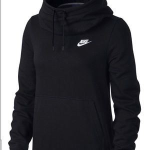 NIKE Funnel Neck Hoodie Pullover Small